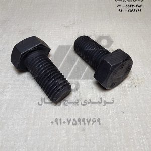 پیچ شش گوش خشکه 40×22 گرید 8/8 - سیاه