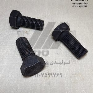 پیچ شش گوش خشکه 50×22 گرید 8/8 - سیاه